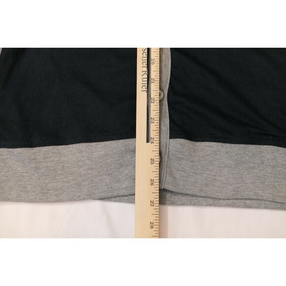 AKADEMIKS Vintage Men's Large Blue Grey Hip-Hop Scholar Sweater Vest Button-Up - Picture 9 of 12